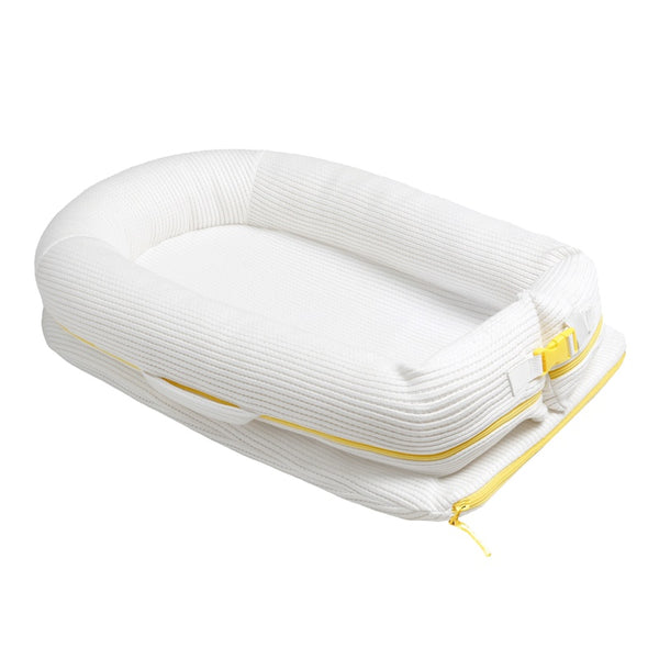 Organic Cotton Baby Nest Portable In-Bed Sleeping Solution for Infants - Totostore