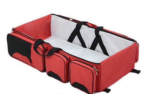 Portable Multifunction Mommy Bag Foldable Baby Sleeping Basket for Outdoors - Totostore