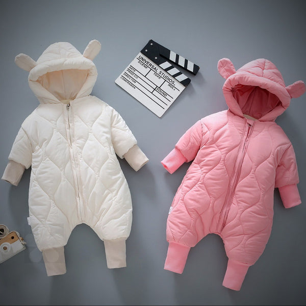 Cozy Autumn and Winter Baby Onesies - Thicker Solid Colors for Warmth Max 255 Chars - Totostore