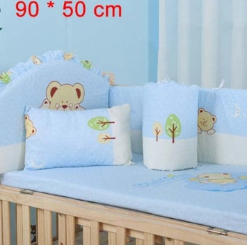 Newborn Essentials 5-Piece Cotton Baby Bedding Set - Totostore