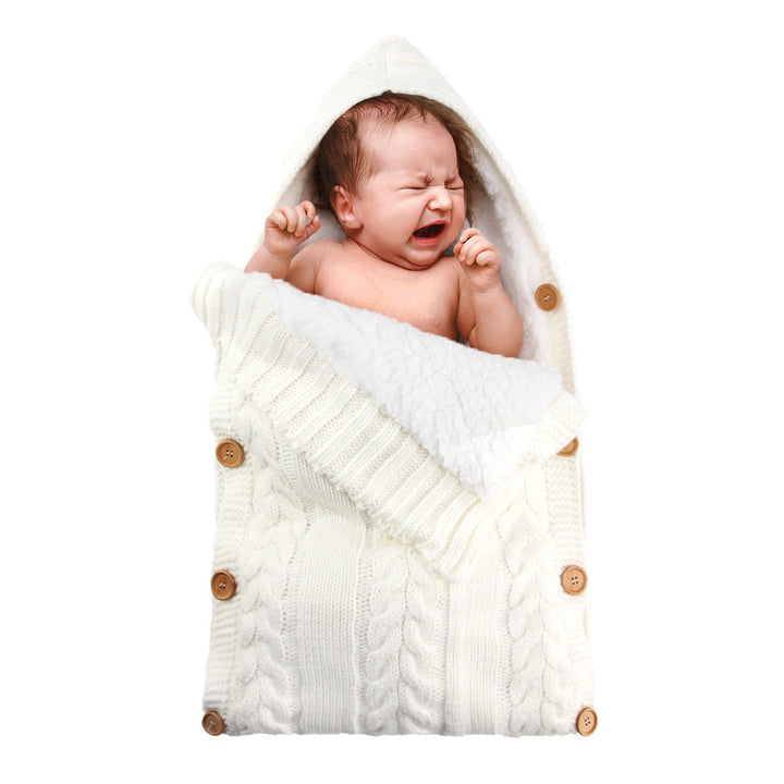 Plush Baby Stroller Sleeping Bag - Warm and Cozy for Sweet Dreams - Totostore