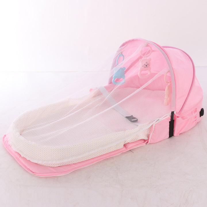 Portable Foldable Bionic Baby Anti-Mosquito Isolation Bed - Easy to Use and Carry - Totostore