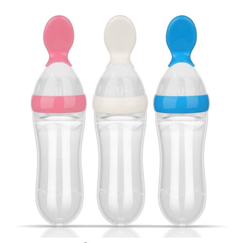 90ML Fresh Food Milk Bottle for Easy Feeding Ideal for Babies Durable BPA-Free - Totostore