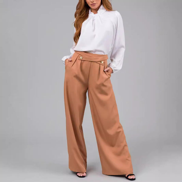 Classic Straight Leg Pants - Choose from Solid Colors - Comfortable  Stylish