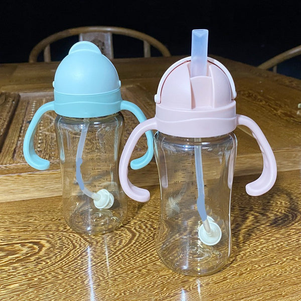 Baby PPSU Straw Cup for Children - Straight Drinking Bottle for Household Use - Totostore