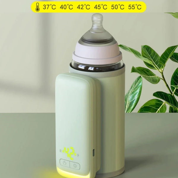 Portable USB Charging Bottle Warmer - Insulated Heating Bag for Milk and Water - Totostore