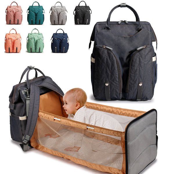 Portable Folding Crib and Mummy Bag The Perfect Combo for On-the-Go Parents