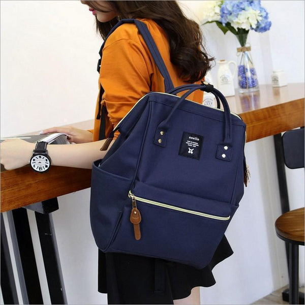 Stylish Womens Backpack for School Travel  Day-to-Day Use - High-Quality Design by Brand - Spacious Zipper Closure - Ideal for Teenagers Girls and Women