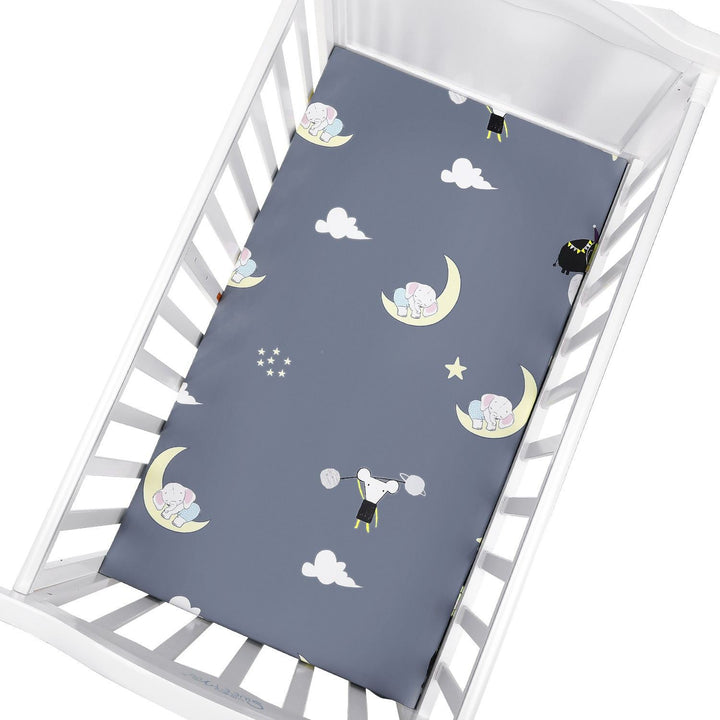 Soft and Stylish Baby Bed Cover Sheet - Perfect for Your Little Ones Sleep Comfort - Fits Standard Cribs - Totostore