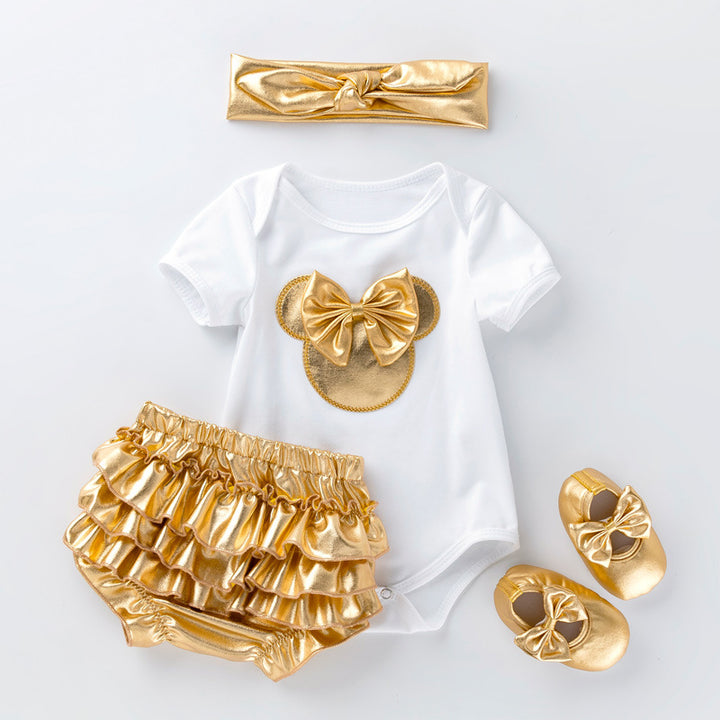 Adorable Summer Baby Romper Set - Trendy Brand Includes Shorts and Pants - Totostore