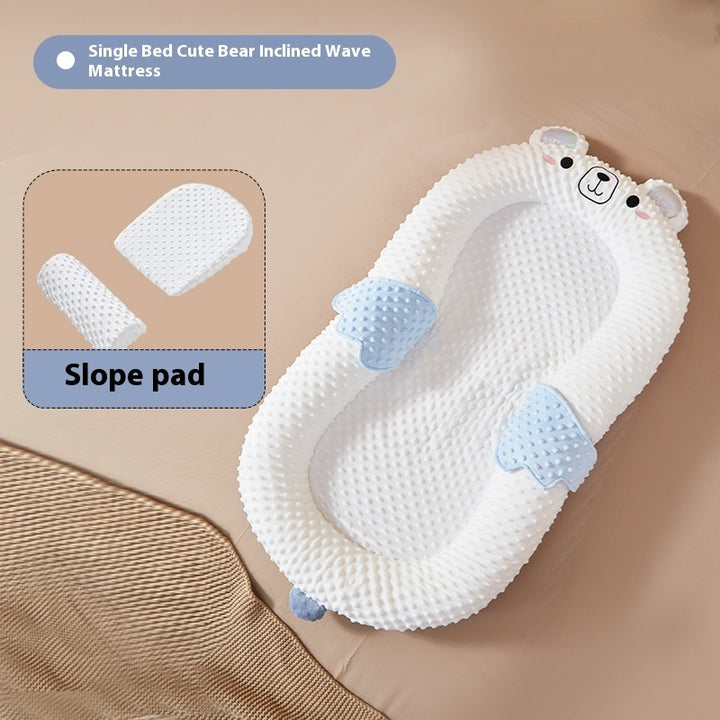 Newborn Baby Suit Portable Bionic Bed with Movable Pressure for Ultimate Comfort - Totostore