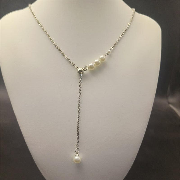 French Style Pearl Necklace - Elegant and Timeless Fashion Accessory