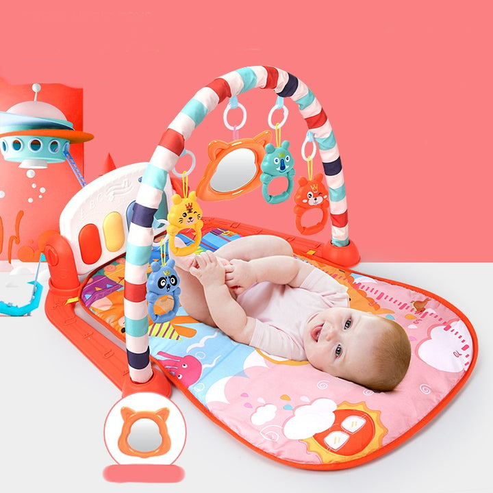 Baby Fitness Frame Pedal Piano - Developmental Fun Kids Toy with Music - Totostore