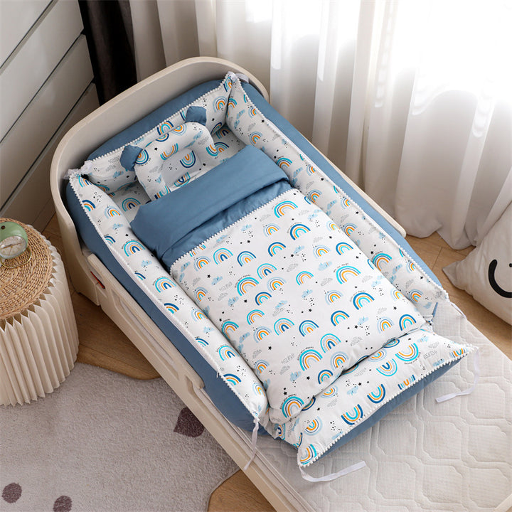 Baby Bed Bionic Nursing Bed - Removable and Washable for Easy Cleaning - Totostore