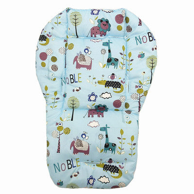 Chil d Highchair Cushion Pad Mat with Cotton Fabric Stroller Attachment - Totostore