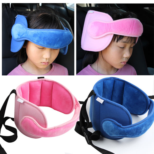 Adjustable Car Seat Head Support for Babies and Kids - Comfortable Sleeping Pillow