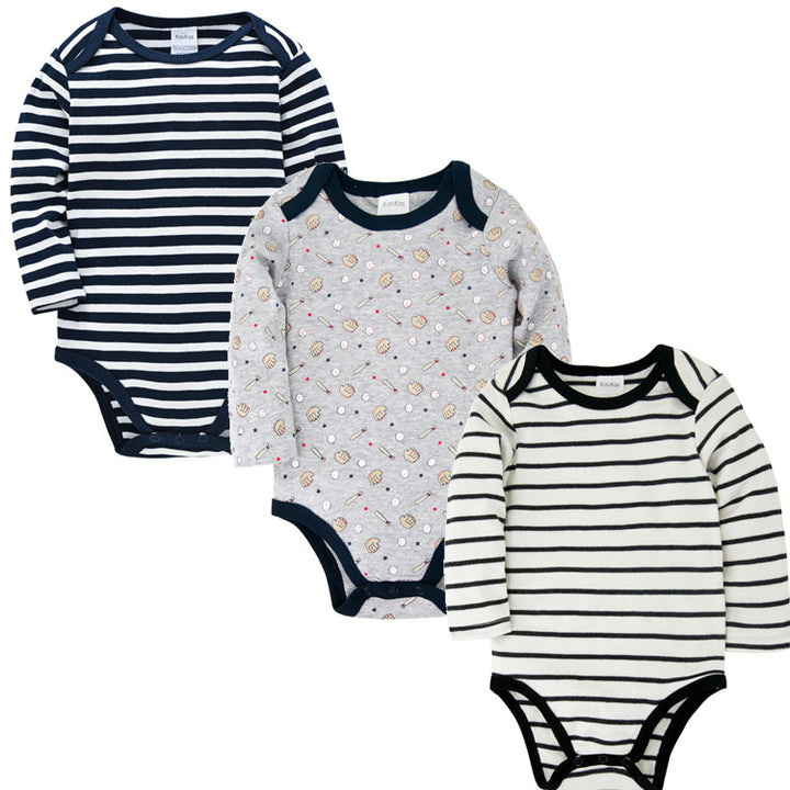 Adorable Comfortable Spring Baby Jumpsuit - Long-Sleeved Romper for Infants - Totostore