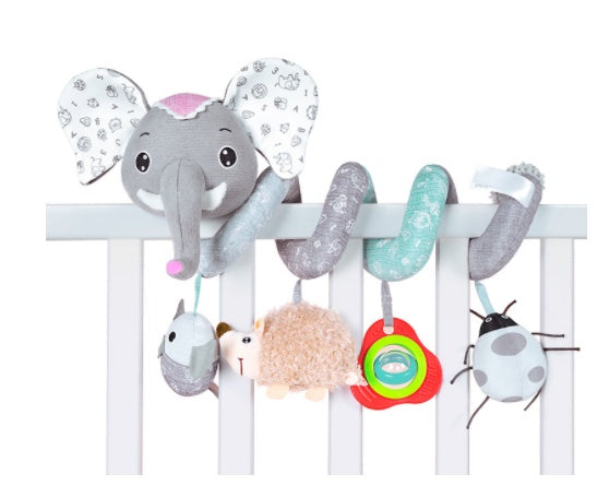 Plush Car Hanging Bed Toy for Babies - Perfect Baby Gift - Totostore