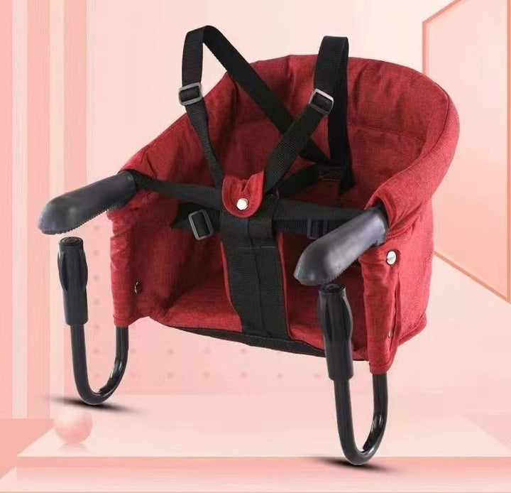 Portable Baby Dining Chair Travel Chair Seats Fast Hook on Table Chairs Foldable Infant Eating Feeding Highchairs for Home - Totostore