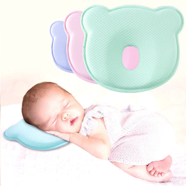 Comfortable Safe Anti-Head Baby Pillow - Perfect for Newborns Infants - Totostore