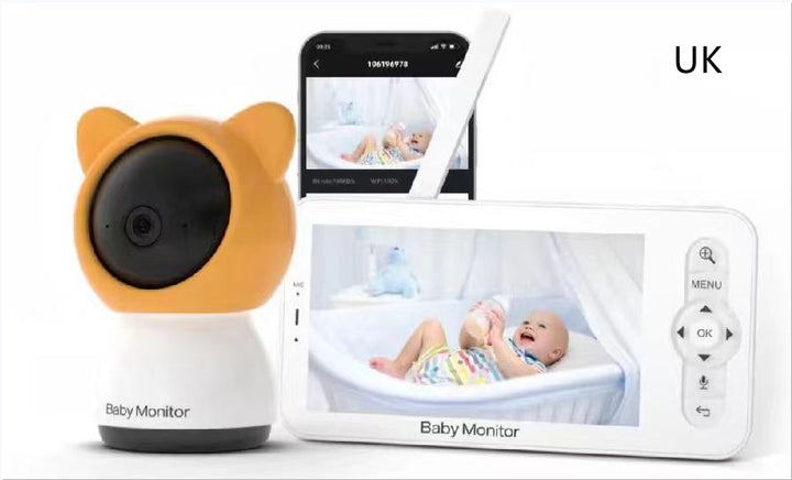 5-Inch HD Wireless Baby Monitor - Perfect for Peaceful Parenting - Totostore