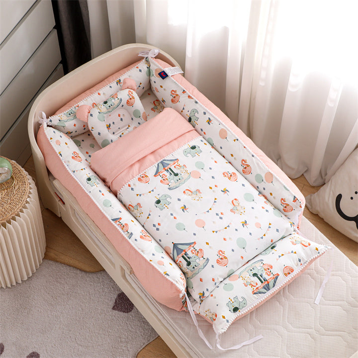 Baby Bed Bionic Nursing Bed - Removable and Washable for Easy Cleaning - Totostore