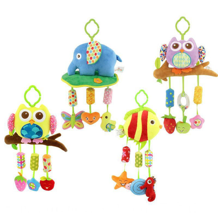 Cute Animal Wind Bell Baby Toy with 0 Grip for Baby Bed - Perfect for Your Little Ones Nursery - Totostore