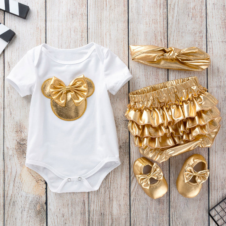 Adorable Summer Baby Romper Set - Trendy Brand Includes Shorts and Pants - Totostore