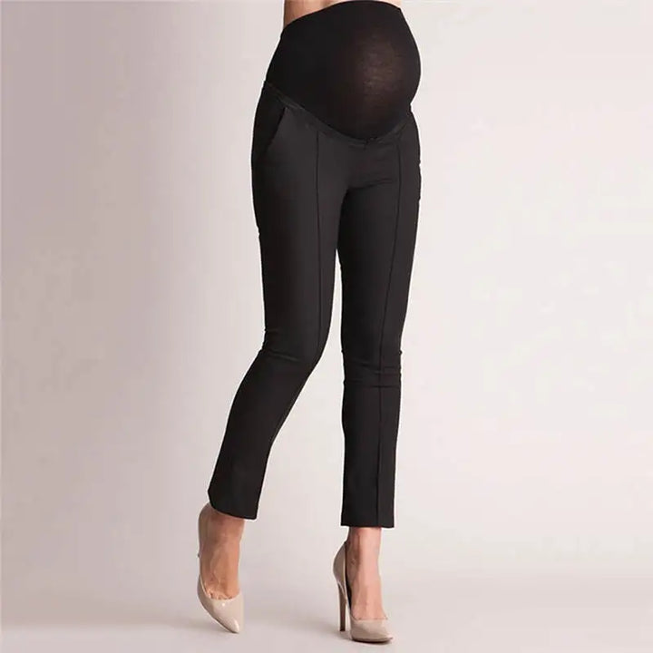 Elegant Elastic Belly Maternity Pants - Comfortable and Stylish - Totostore