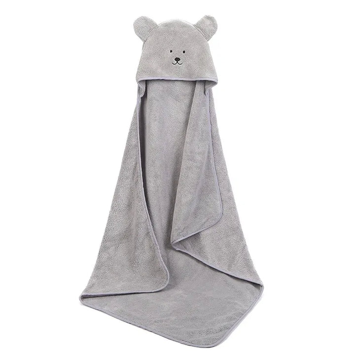 Baby Hooded Poncho Bath Towel - Totostore