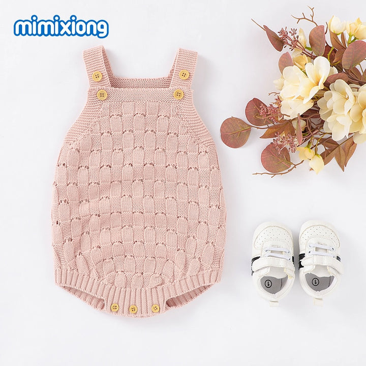 Newborn Solid Knit Bodysuits - Perfect for Baby Boys and Girls - Totostore