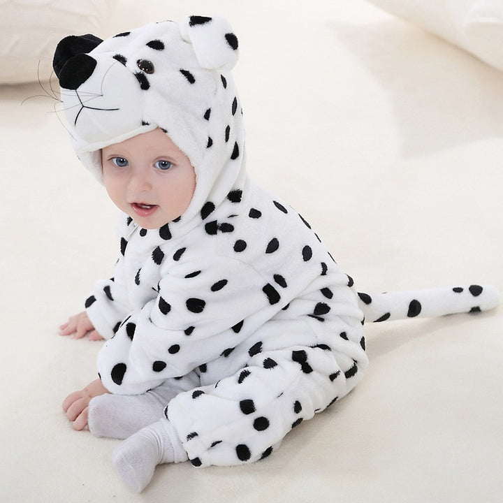 Baby and Toddler Lion Kigurumi Onesie - Winter Animal Jumpsuit - Totostore