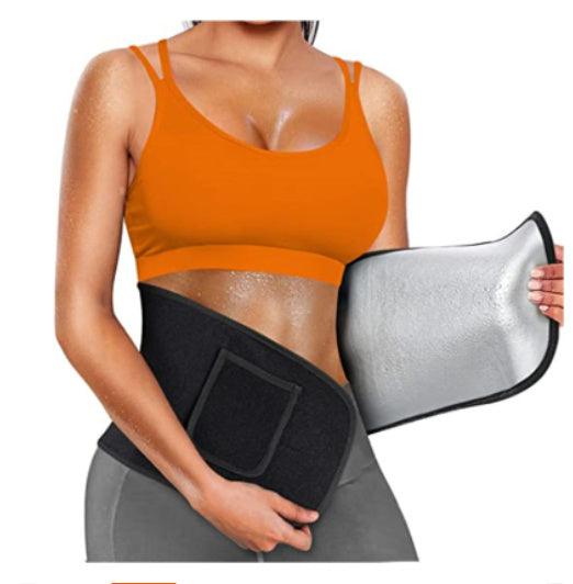 Corset Belt Sports Waist Support for Fitness and Running with Sweat Acceleration and Pocket Waistband