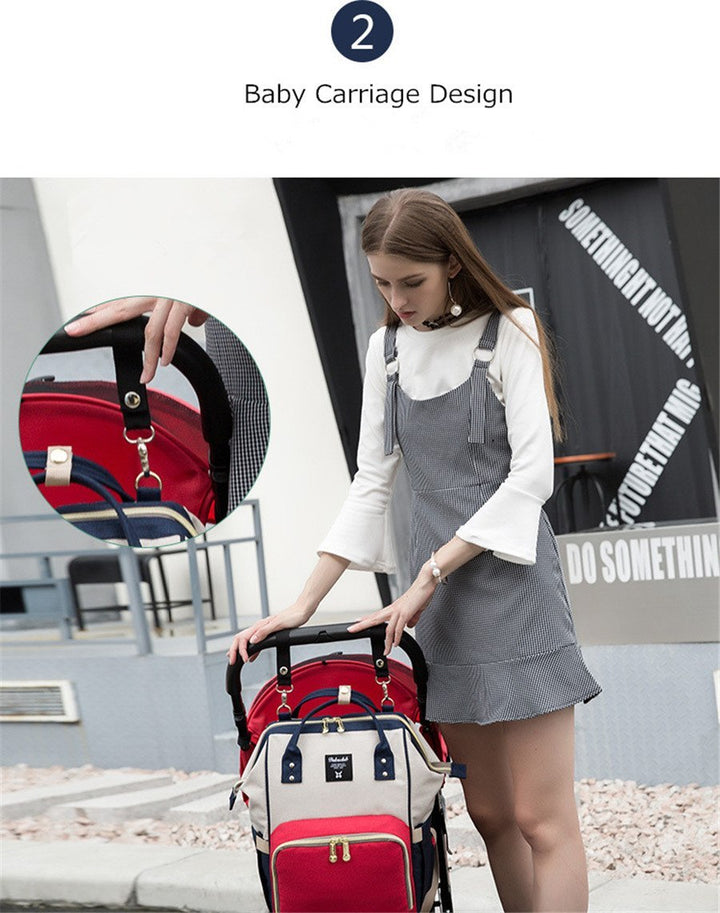 Large Capacity Mummy Bag Multi-Functional Maternity Backpack for Pregnant Women - Totostore