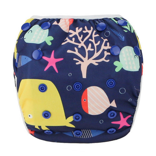 Cartoon Kids Swim Trunks - Fun Functional for Summer Sizes for Boys Girls - Totostore