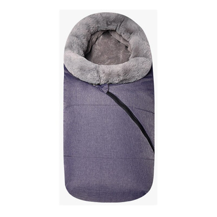 Cozy Winter Sleeping Bag for Newborns with Button Swaddle and Stroller Wrap - Toddler Blanket Included - Totostore