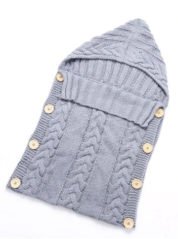 Knitted Baby Sleeping Bag - Soft and Cozy for Newborns - Shop Now - Totostore