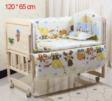 Newborn Essentials 5-Piece Cotton Baby Bedding Set - Totostore