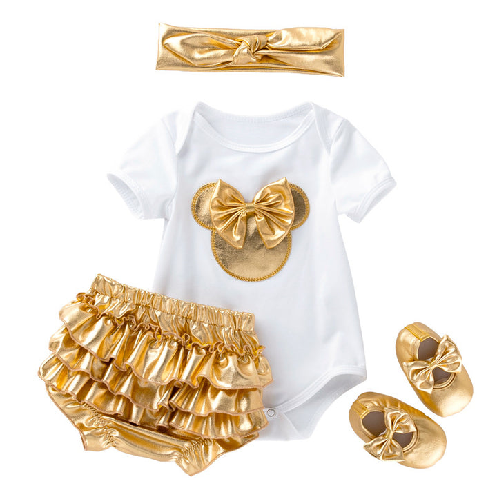 Adorable Summer Baby Romper Set - Trendy Brand Includes Shorts and Pants - Totostore