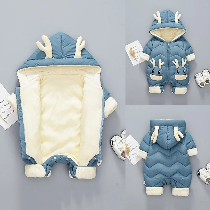 Cozy Baby Winter Snowsuit - Warm and Stylish for Cold Weather - Totostore