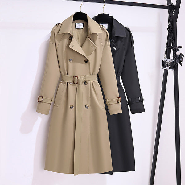 Elegant Mid-End Trench Coat for Women High-End Style with Endless Sophistication