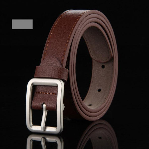 Boys' Simple And Fashionable Solid Color Belt