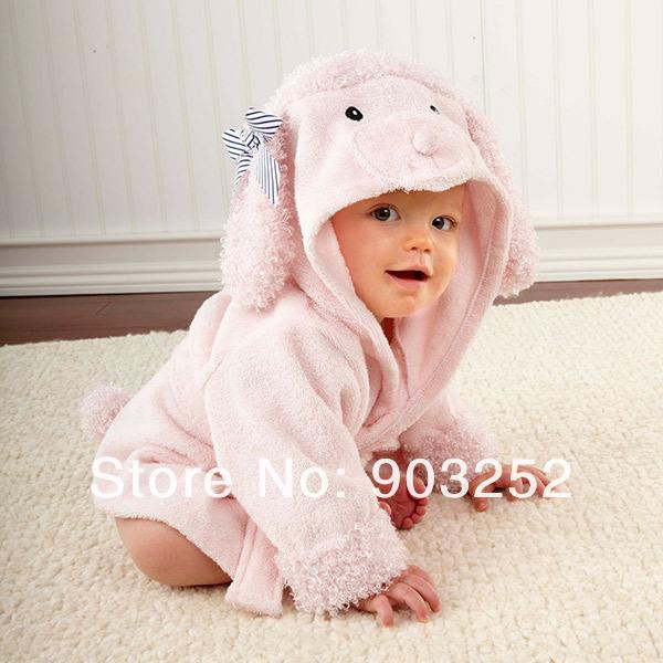 16 Designs Hooded Animal modeling Baby Bathrobe/Cartoon Baby Spa Towel/Character kids bath robe/infant beach towels - Totostore