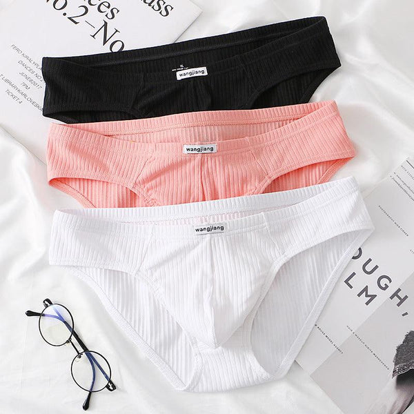 Mens Low Waist Cotton Briefs  Comfortable Everyday Underwear