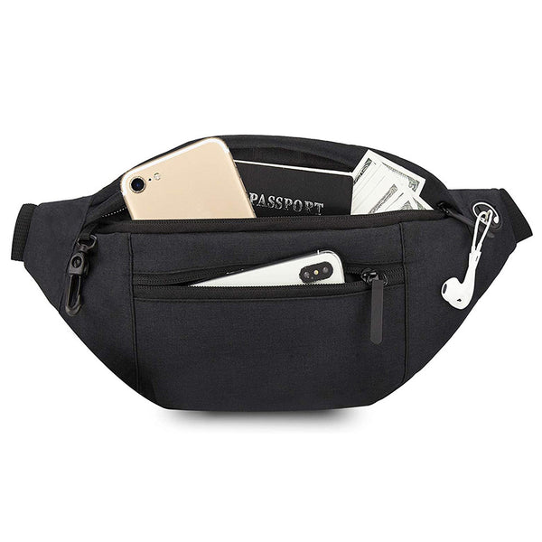 Waterproof Sports Waist Bag - Perfect for Outdoor Leisure Activities Workouts and Travel