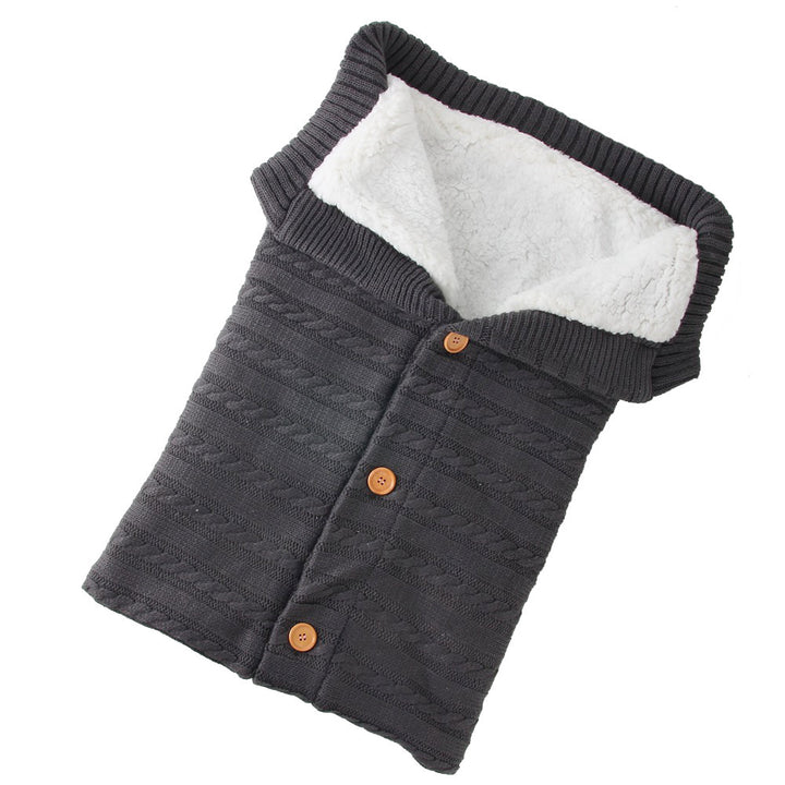 Baby Thickened Plus Velvet Warm Sleeping Bag - Perfect for Cozy Nights - Totostore