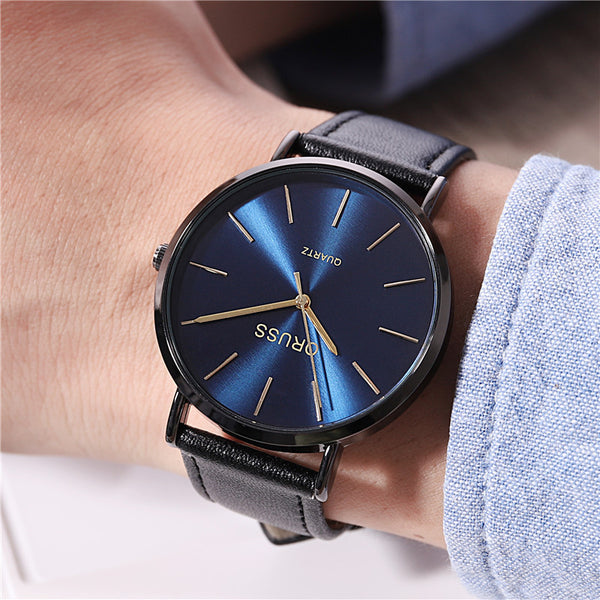 Ultra-Thin Mens Belt Watch - Sleek and Stylish Accessory