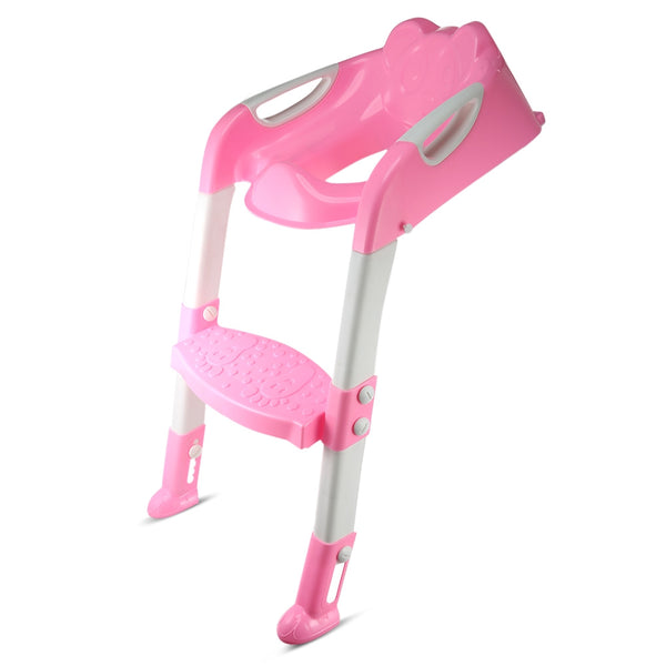 Adjustable Folding Baby Potty Training Chair with Ladder - Ideal for Teaching Independence - Max Length 255 - Totostore