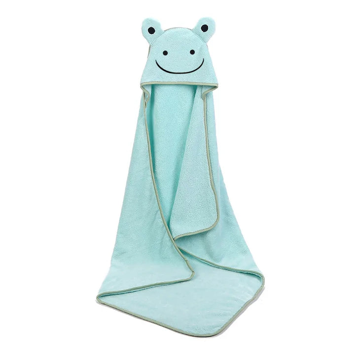 Baby Hooded Poncho Bath Towel - Totostore