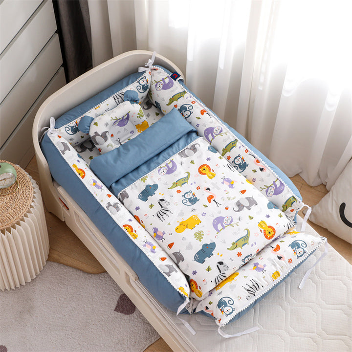 Baby Bed Bionic Nursing Bed - Removable and Washable for Easy Cleaning - Totostore